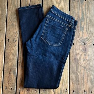 Fidelity Low Rise Scoop Skinny Jeans - 26
